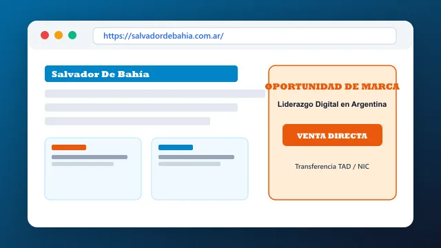 Modelo de aplicación comercial y proyectos digitales para salvadordebahia.com.ar