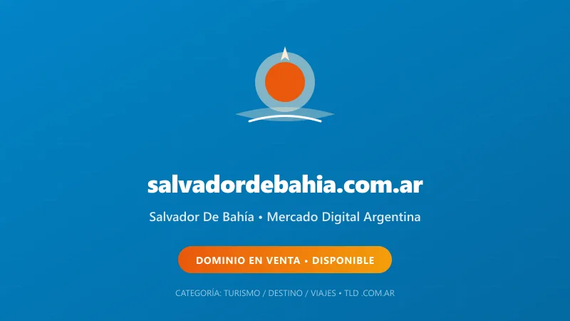 Identidad gráfica y activo digital para Salvador De Bahía en Argentina